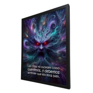 Cuadro decorativo ¿Dónde descargas tu enojo?