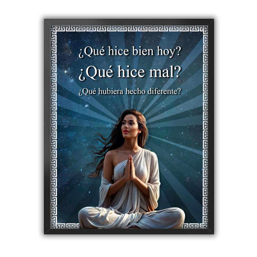 Cuadro decorativo Tres preguntas estoicas - Image 3