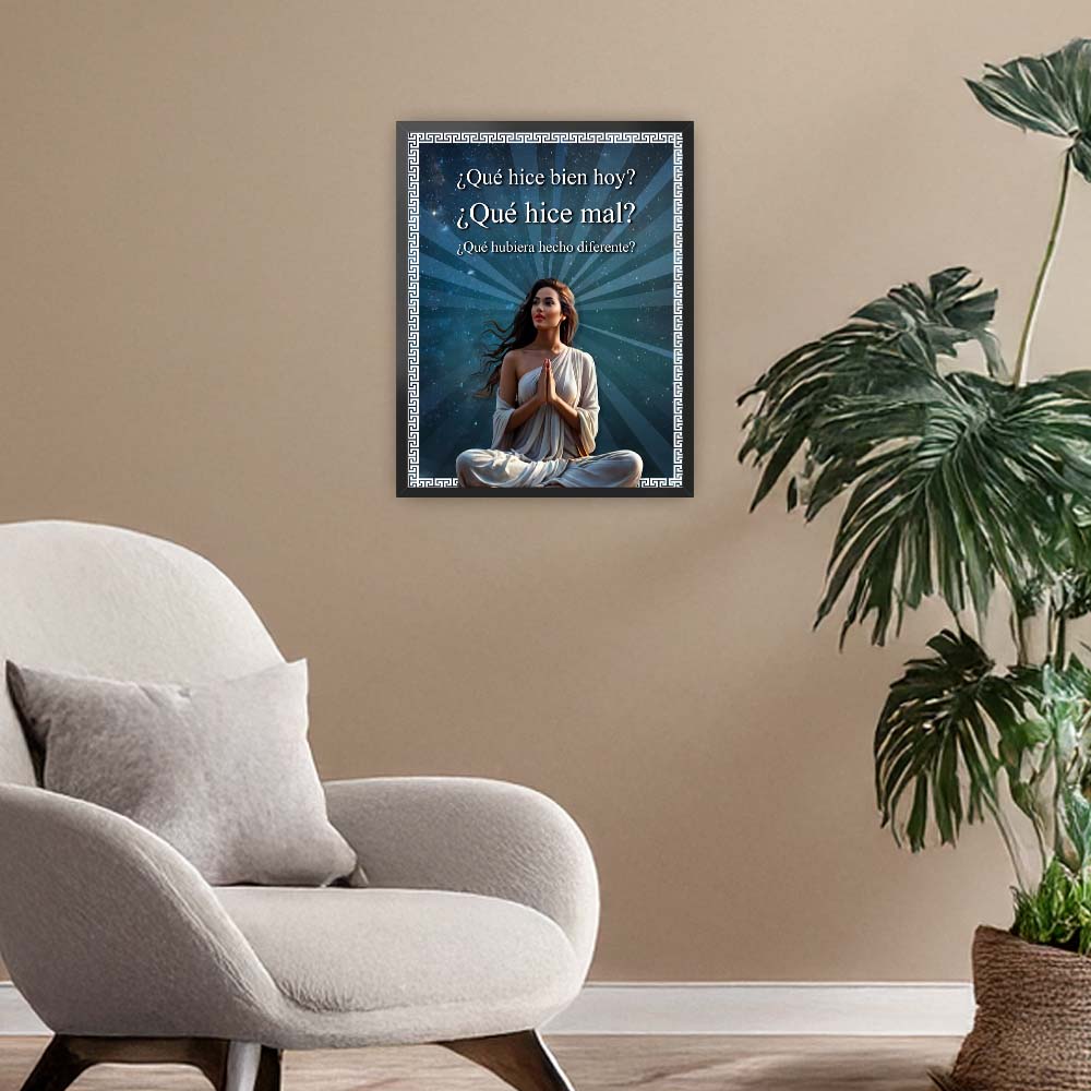 Cuadro decorativo Tres preguntas estoicas - Image 2
