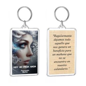 Llavero Hoy no pasa nada